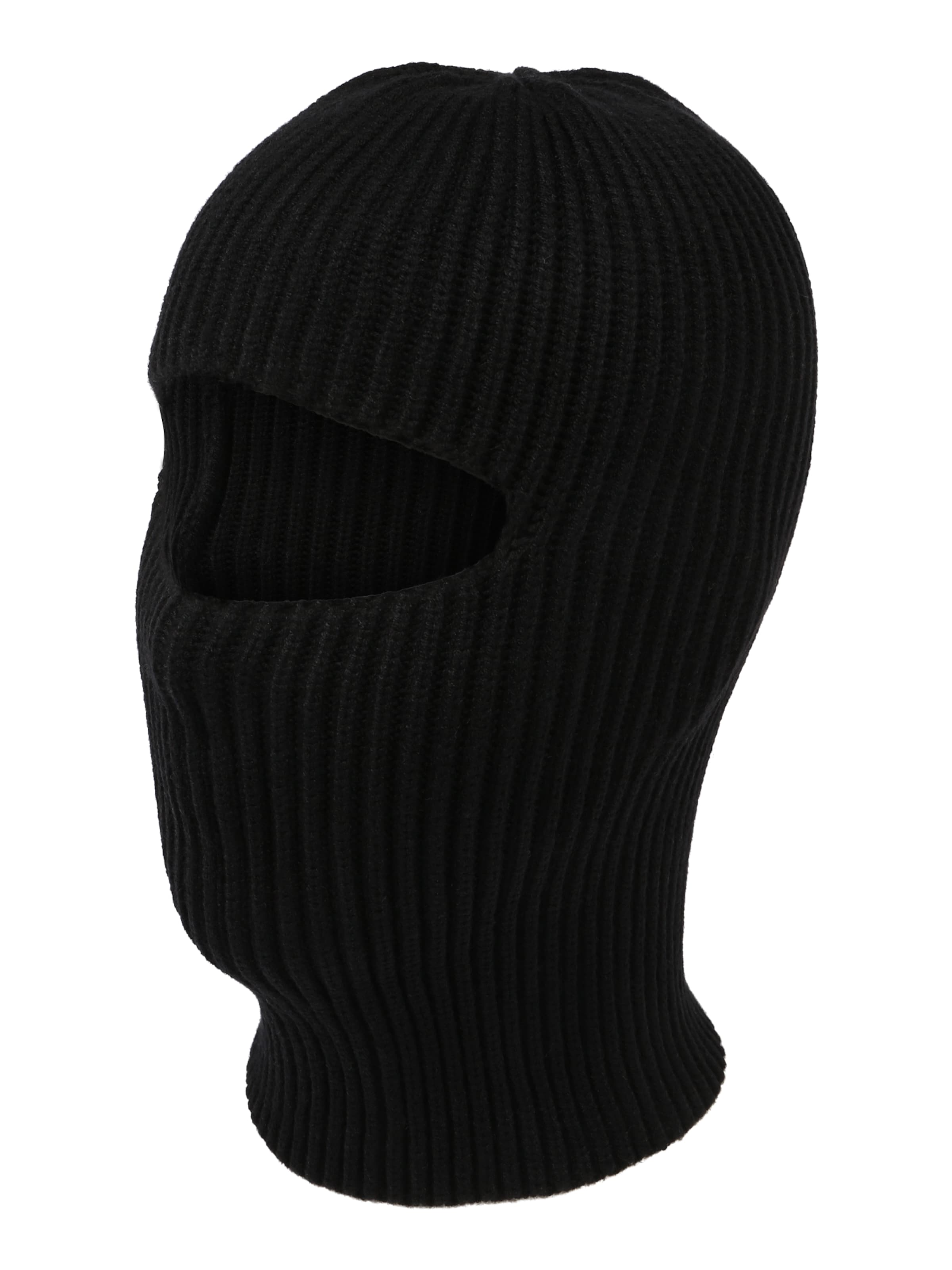 Urban Classics Megzta kepurė juoda