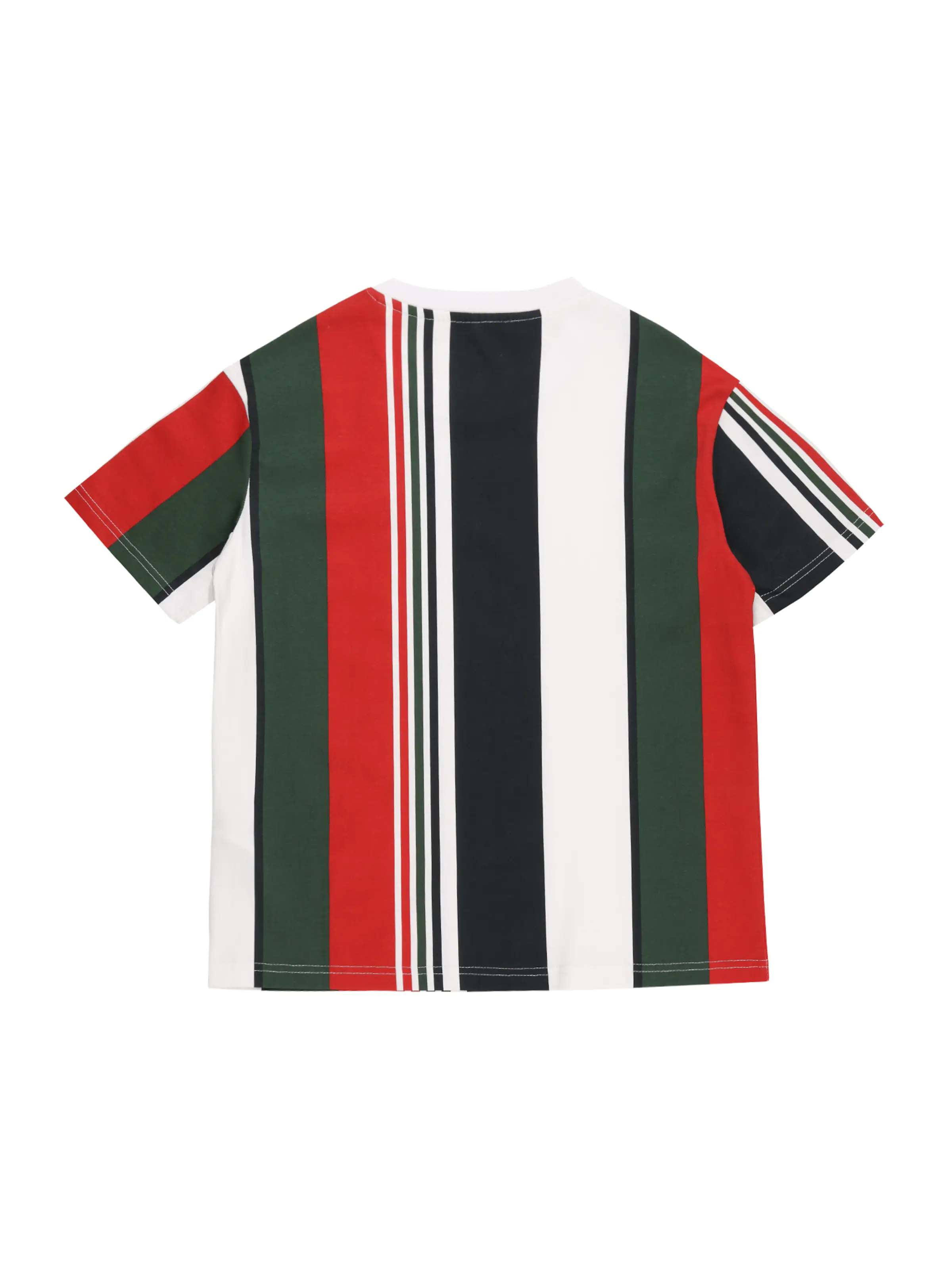 Urban Classics Marškinėliai tamsiai mėlyna / tamsiai žalia / raudona / balta