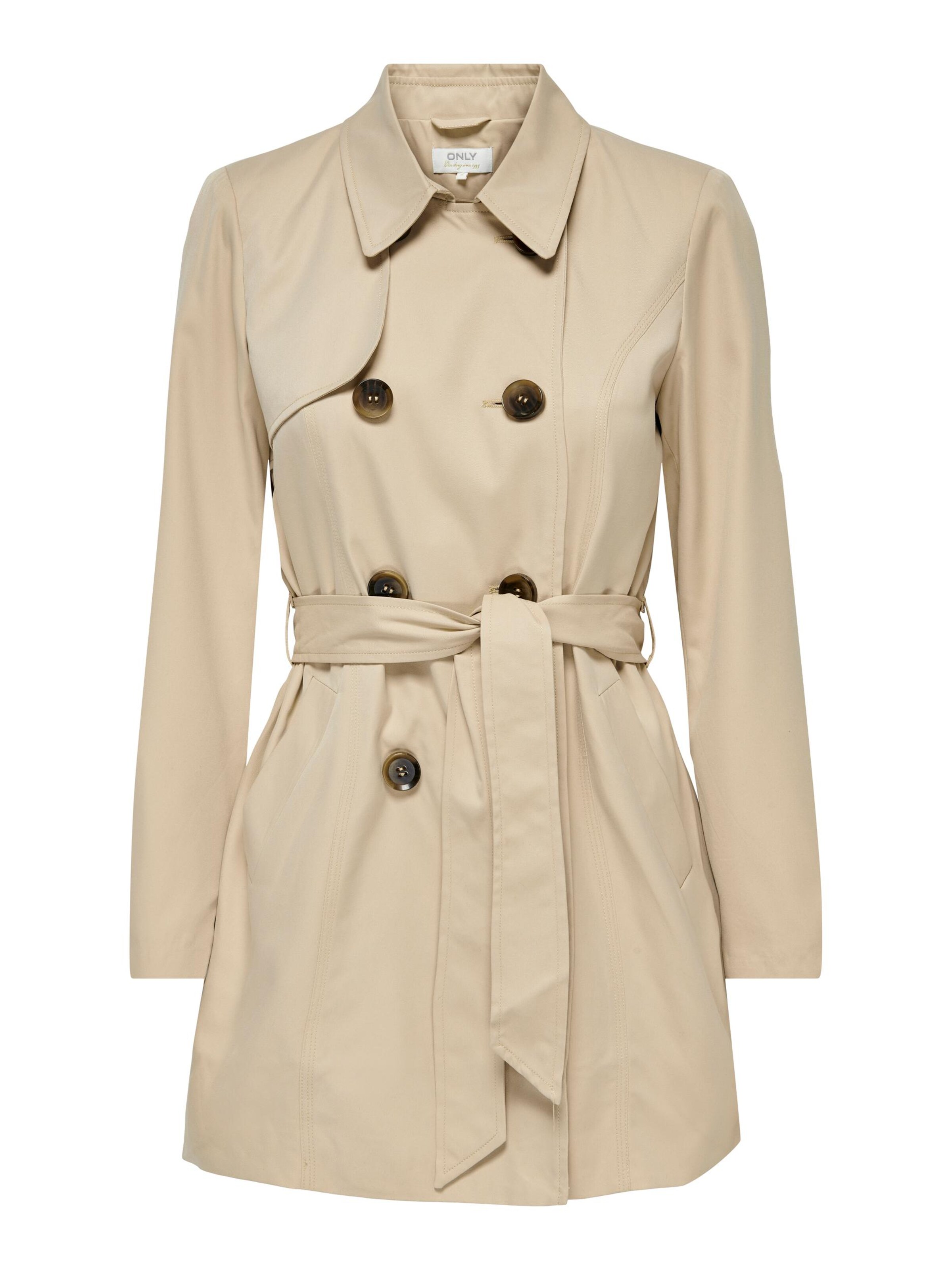 ONLY Demisezoninis paltas 'ONLValerie' tamsi smėlio