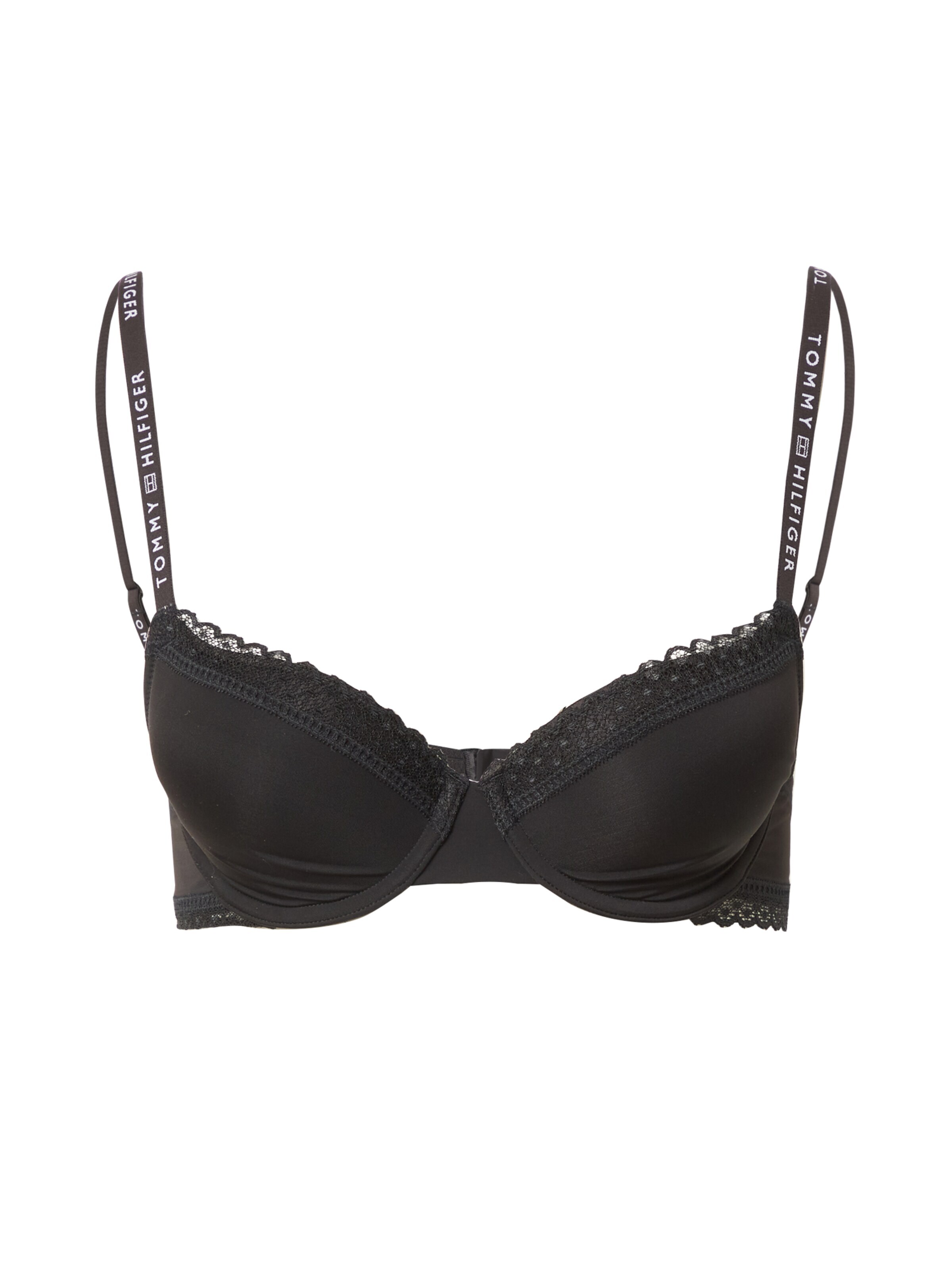 Tommy Hilfiger Underwear Liemenėlė juoda / balta