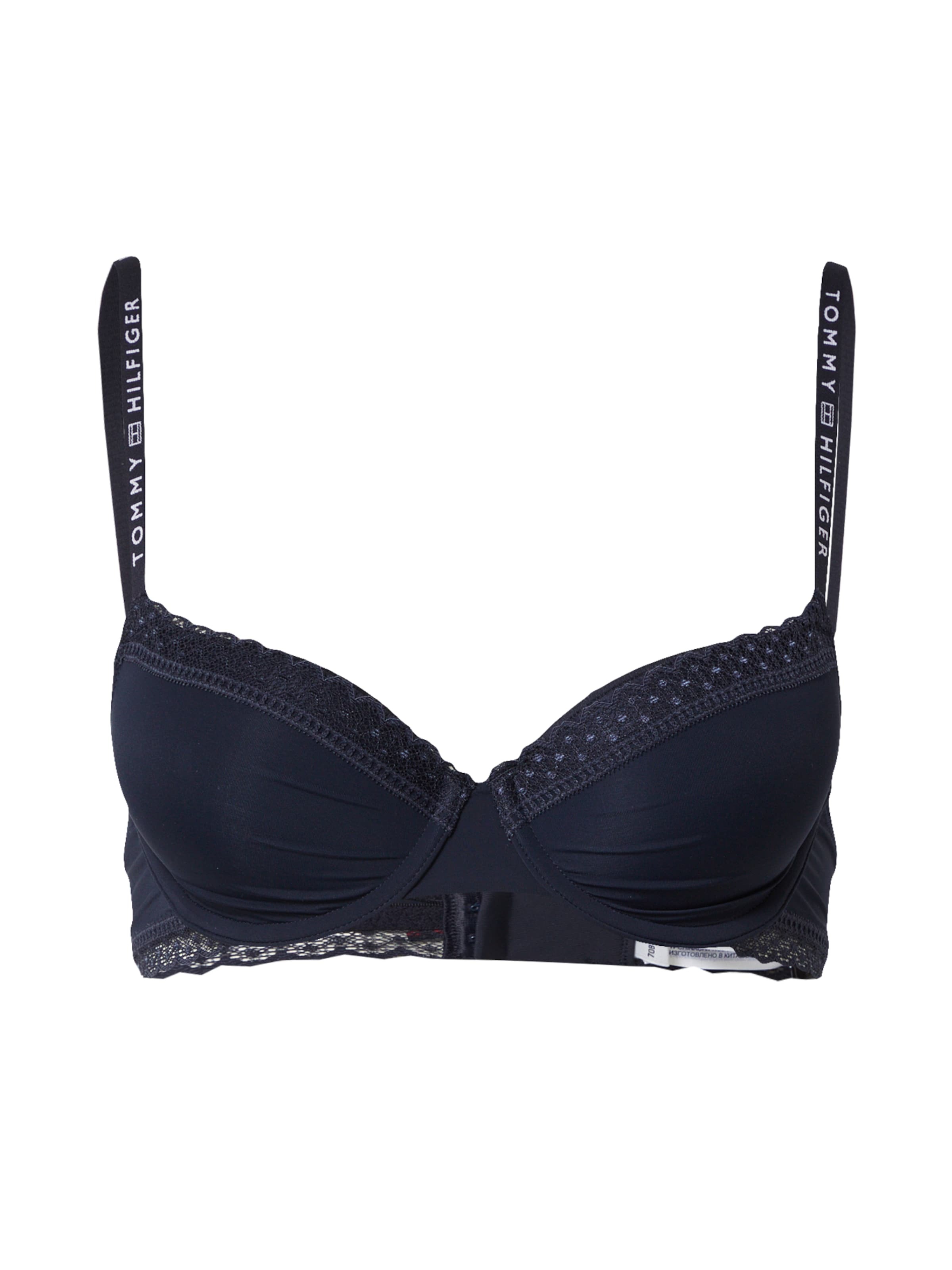 Tommy Hilfiger Underwear Liemenėlė tamsiai mėlyna / balta