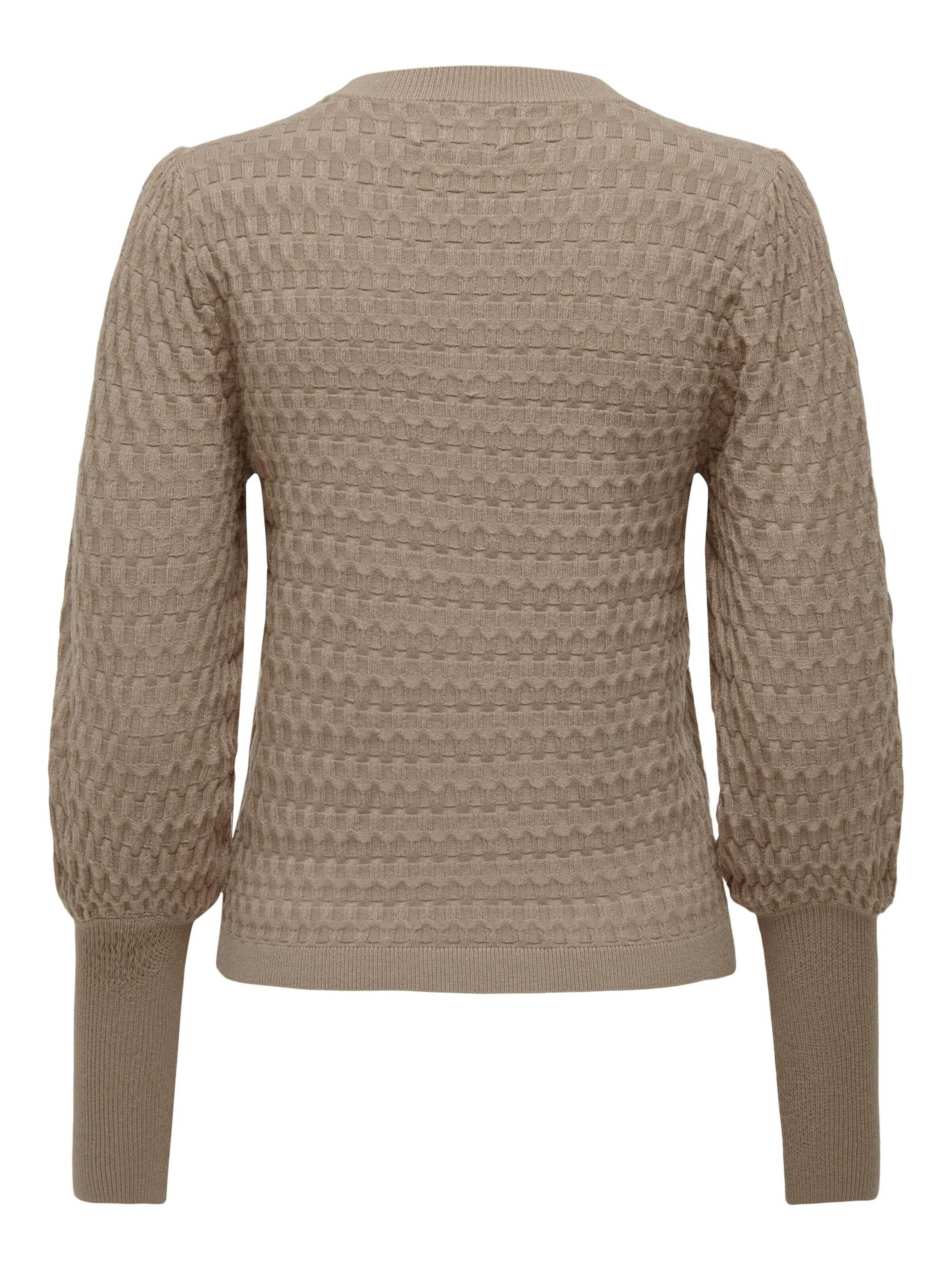 ONLY Megztinis 'ONLFaye' tamsi smėlio