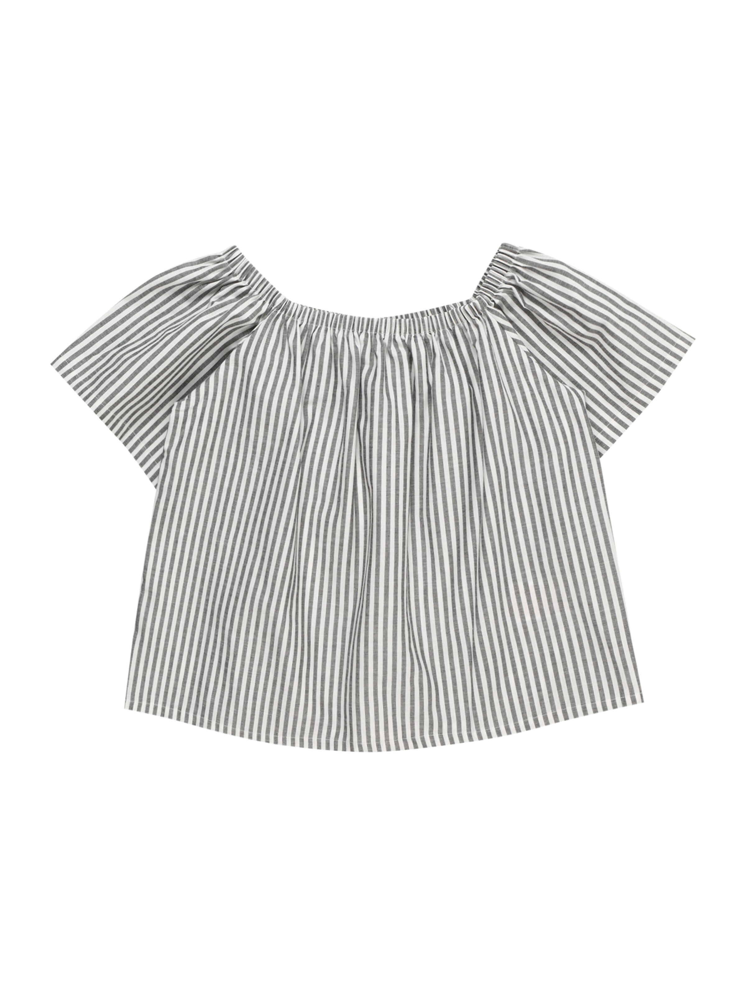 NAME IT Palaidinė 'Deniza' pilka / balta