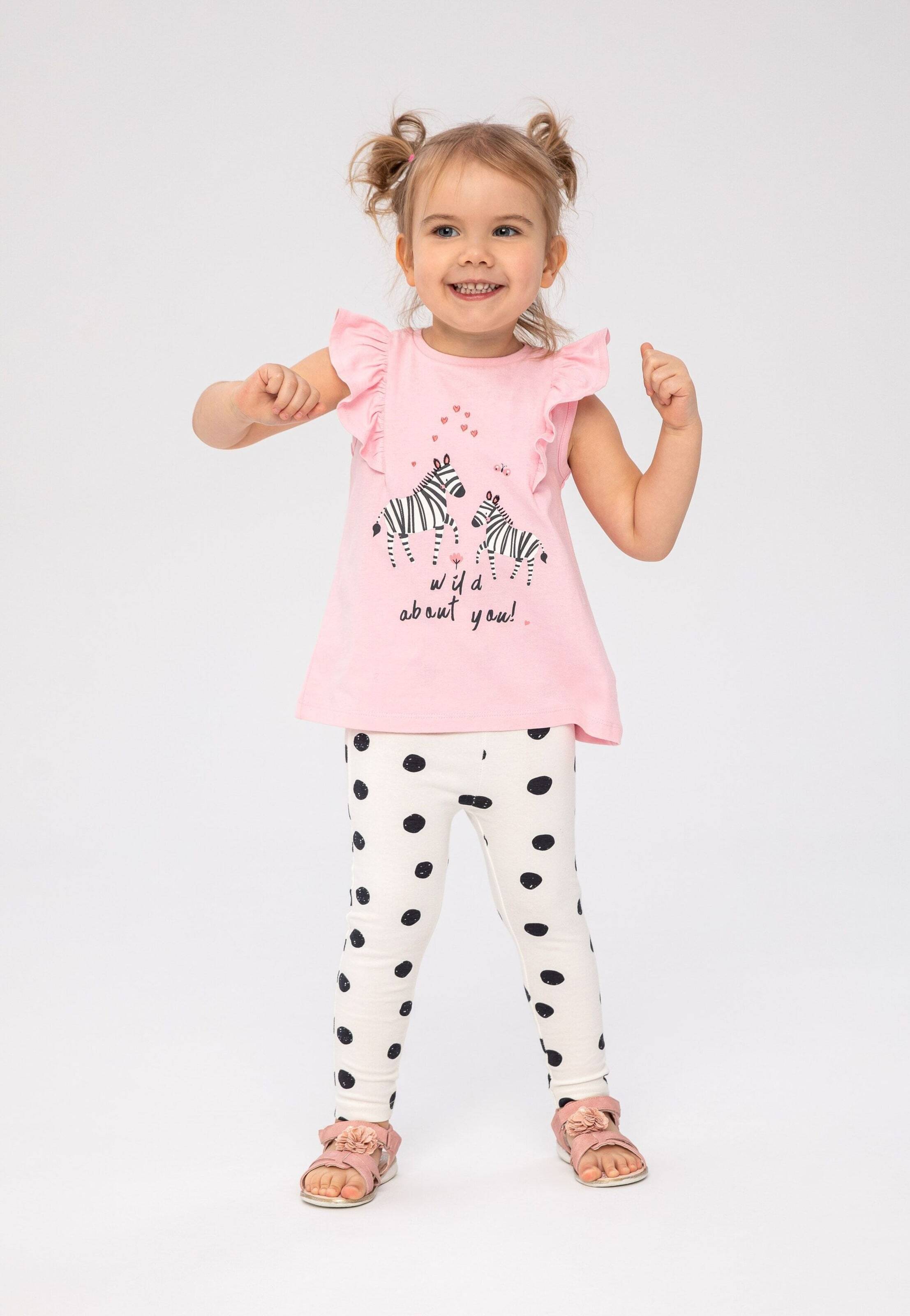 MINOTI Rinkinys rožinė / juoda / balta