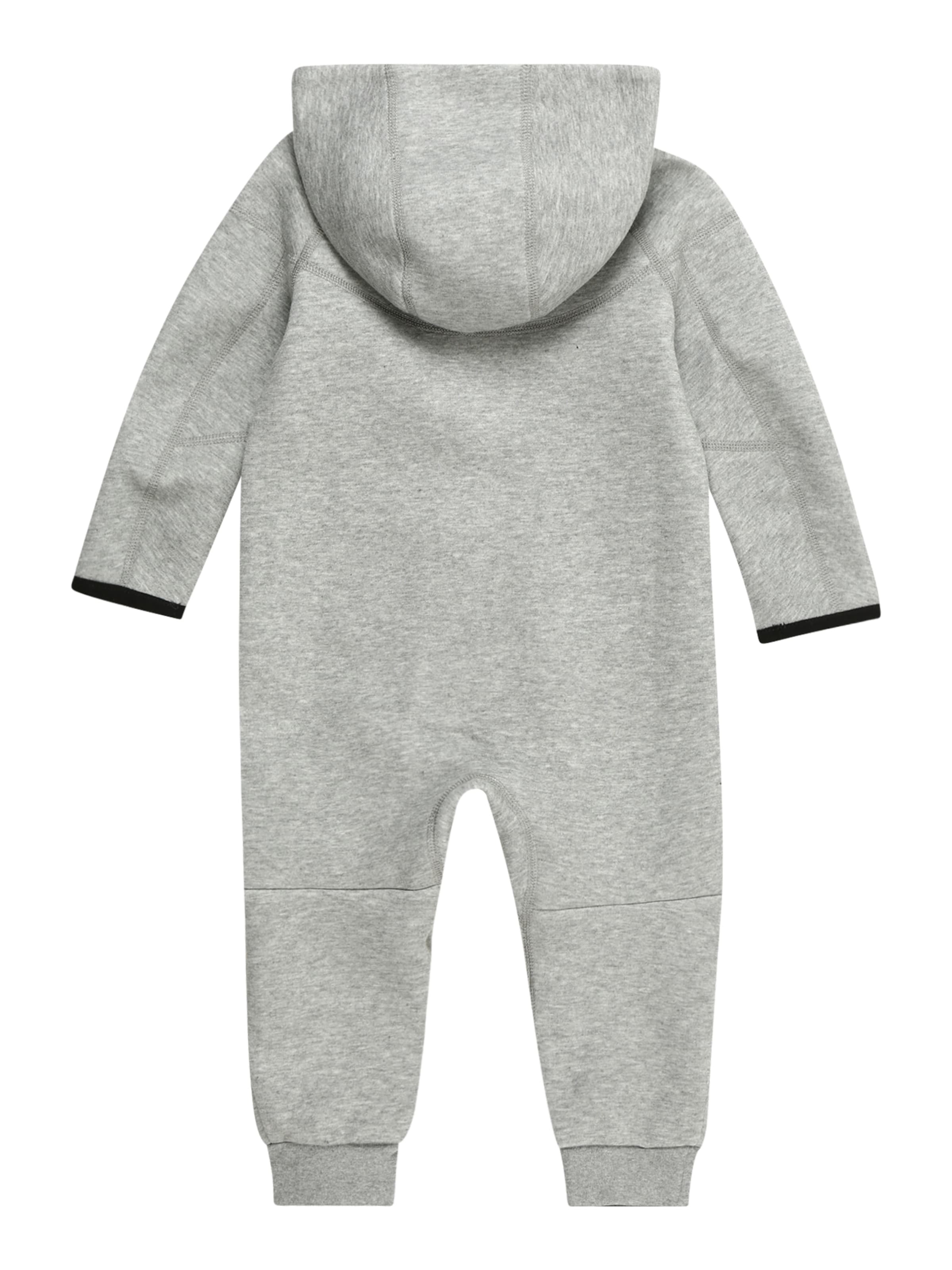 Nike Sportswear Kombinezonas 'TECH FLEECE' margai pilka / juoda