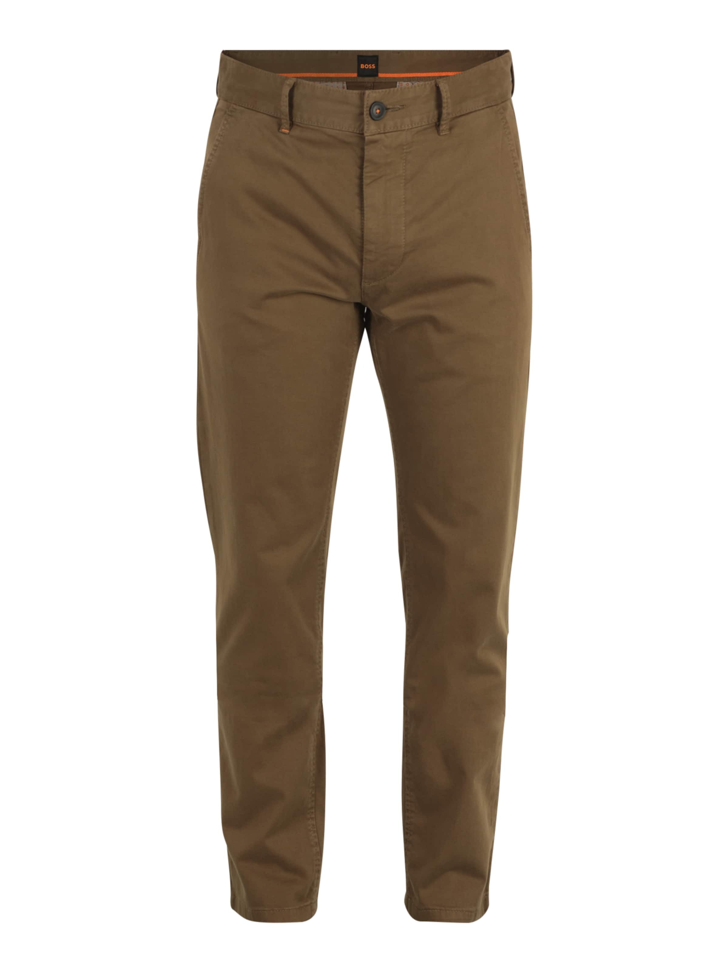 BOSS Kelnės alyvuogių spalva