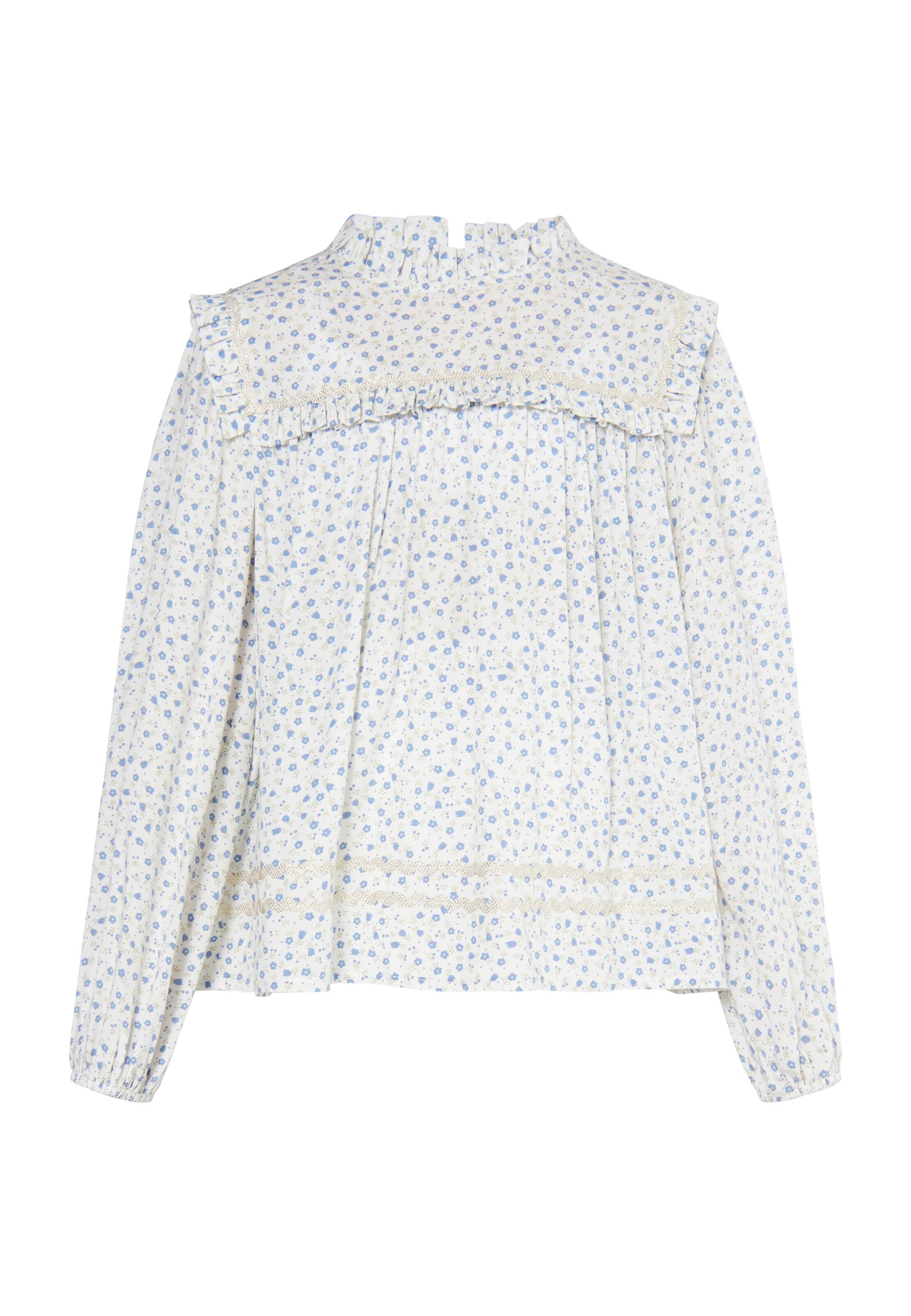 DreiMaster Vintage Palaidinė mėlyna / ruda / balta