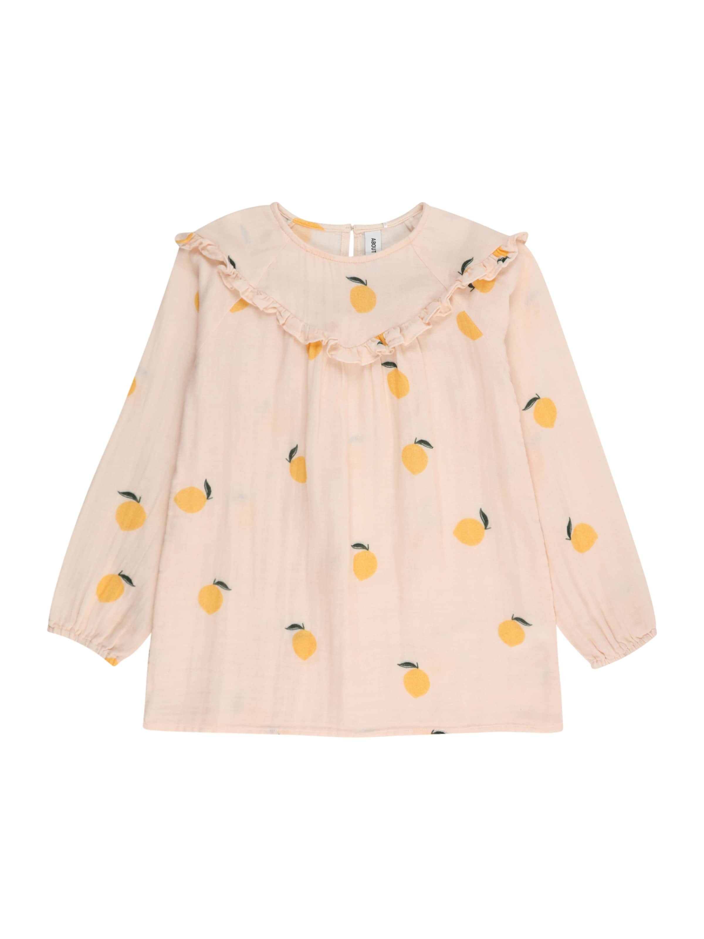 ABOUT YOU Suknelė 'Mia' kremo / geltona