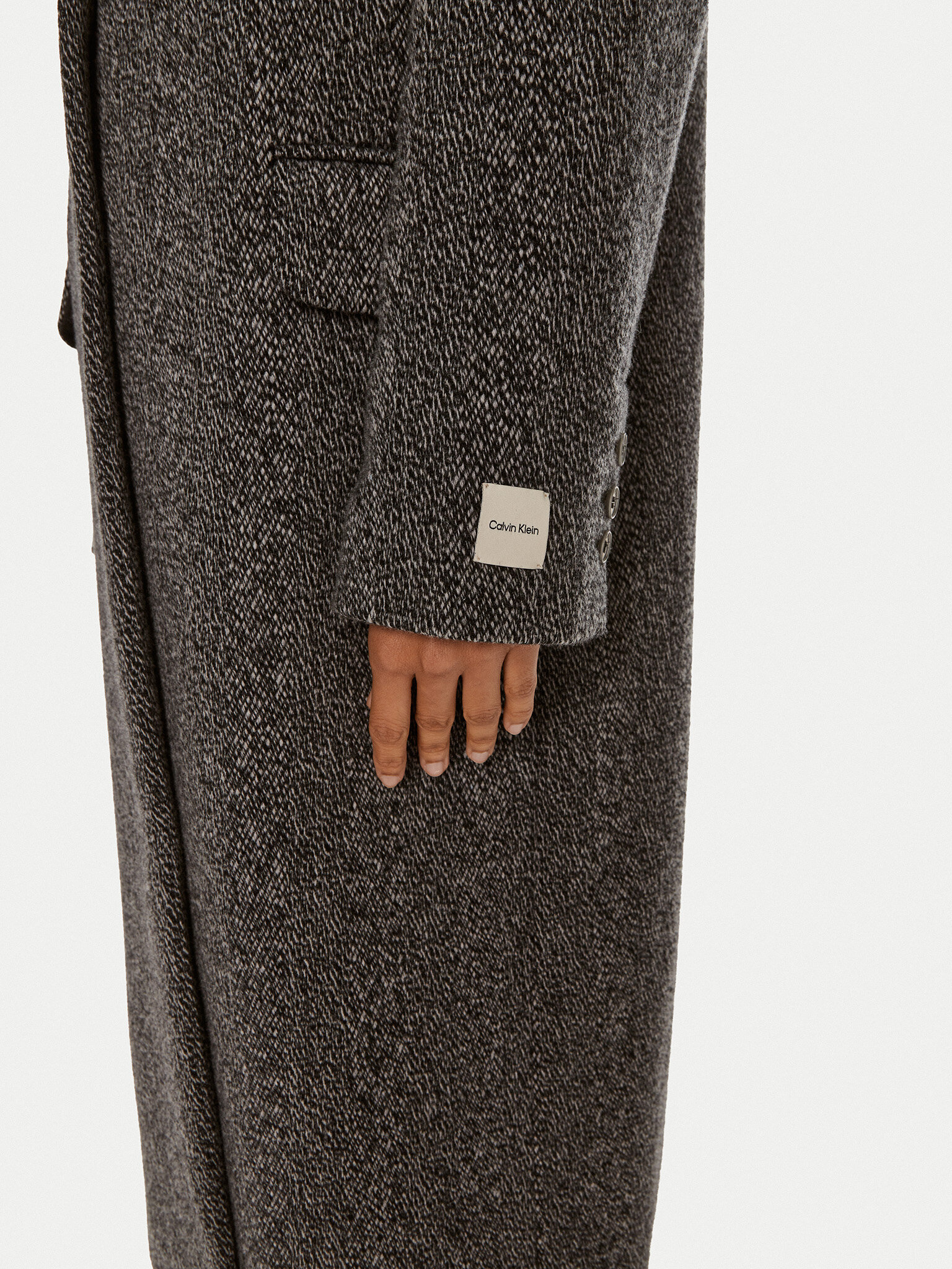 Vilnonis paltas Calvin Klein