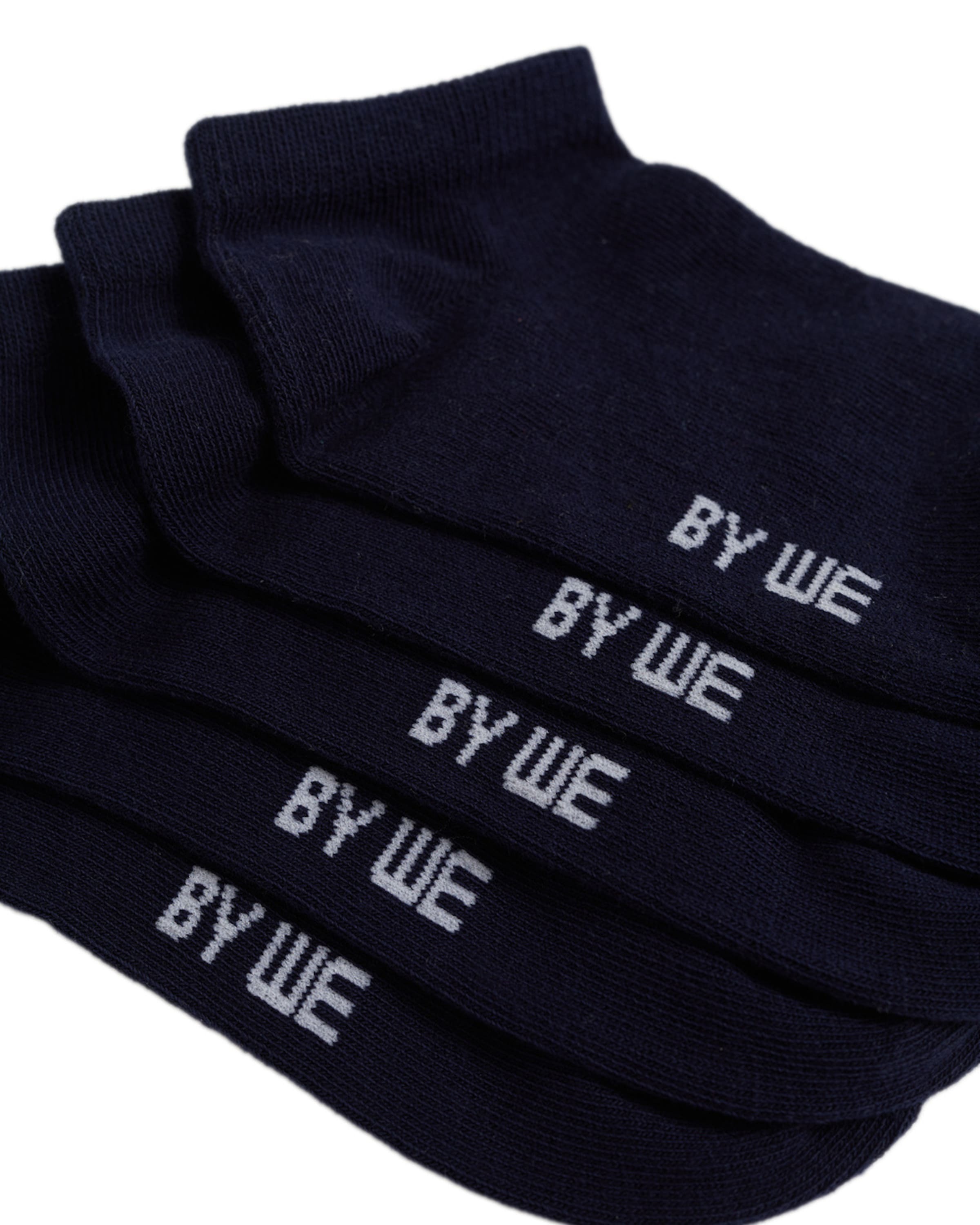 WE Fashion Kojinės mėlyna / tamsiai mėlyna jūros spalva