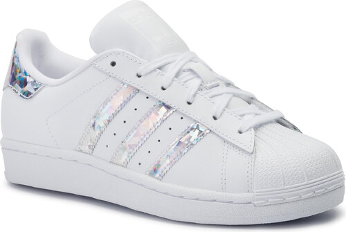 Batai adidas - Superstar J F33889 Ftwwht/Ftwwht/Ftwwht - GLAMI.lt