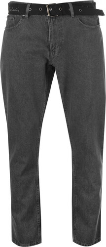 pierre cardin web belt mens jeans
