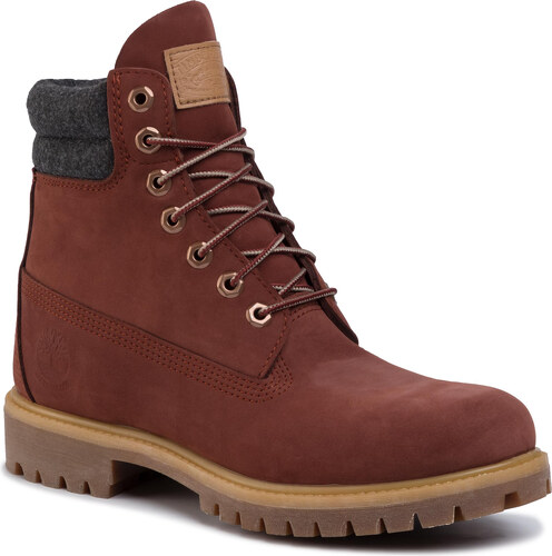Žygio batai TIMBERLAND - Premium 6 In Waterproof Boot TB0A1UVXV171 Rust  Nubuck - GLAMI.lt