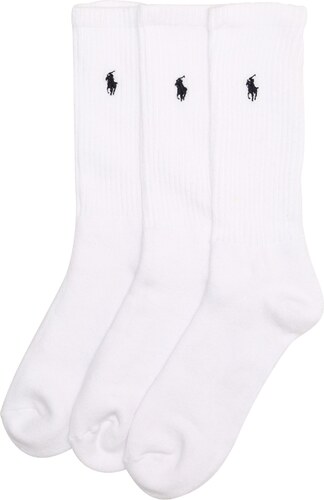 white polo crew socks