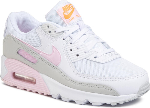 nike white orange pink