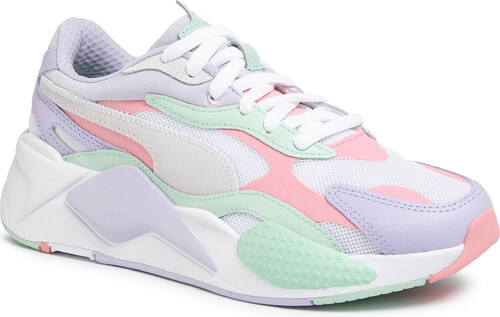 Laisvalaikio batai PUMA - Rs-X3 Miracle 372912 02 Puma White/Peony -  GLAMI.lt