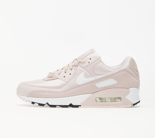 white barely rose air max 90