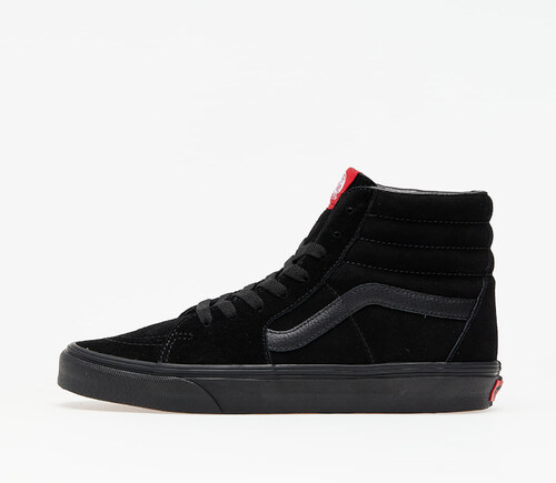 vans black suede trainers