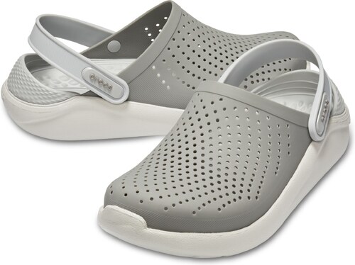 pearl white crocs