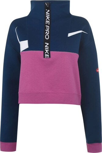 nike icon clash half zip