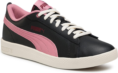 Laisvalaikio batai PUMA - Smash Wns v2 L 365208 22  Black/Foxglove/Burgundy/Whi - GLAMI.lt