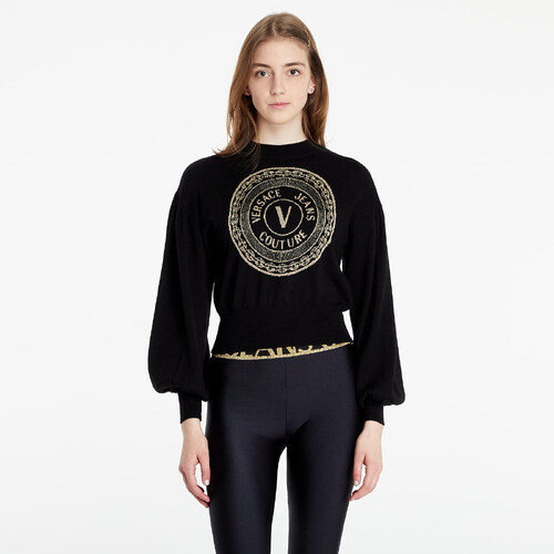 versace sweater black