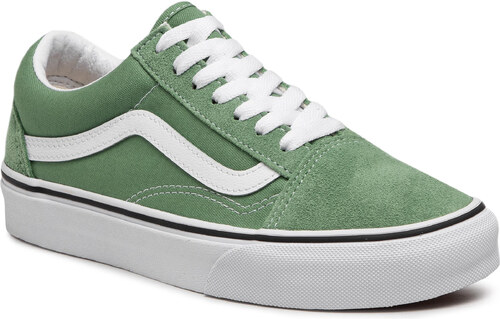 old skool vans shale green