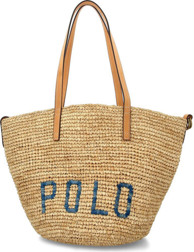 polo straw bag