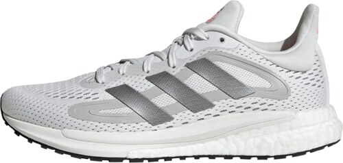 ADIDAS PERFORMANCE Bėgimo batai 'SolarGlide 4' balta / pilka / tamsiai  pilka - GLAMI.lt