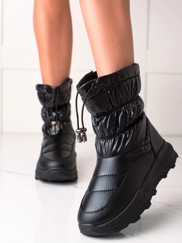 black weather boots