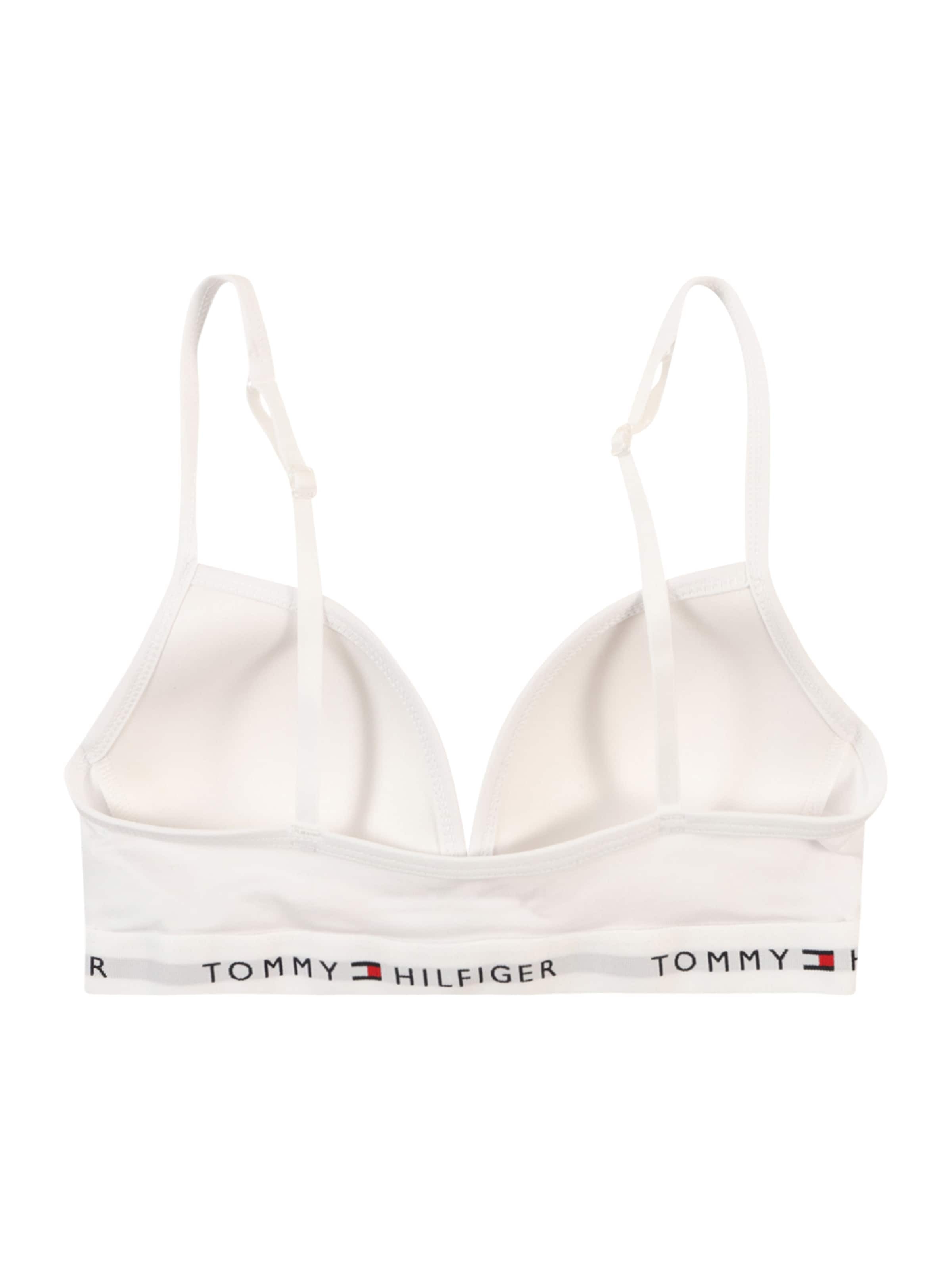 Tommy Hilfiger Underwear Liemenėlė raudona / juoda / balta