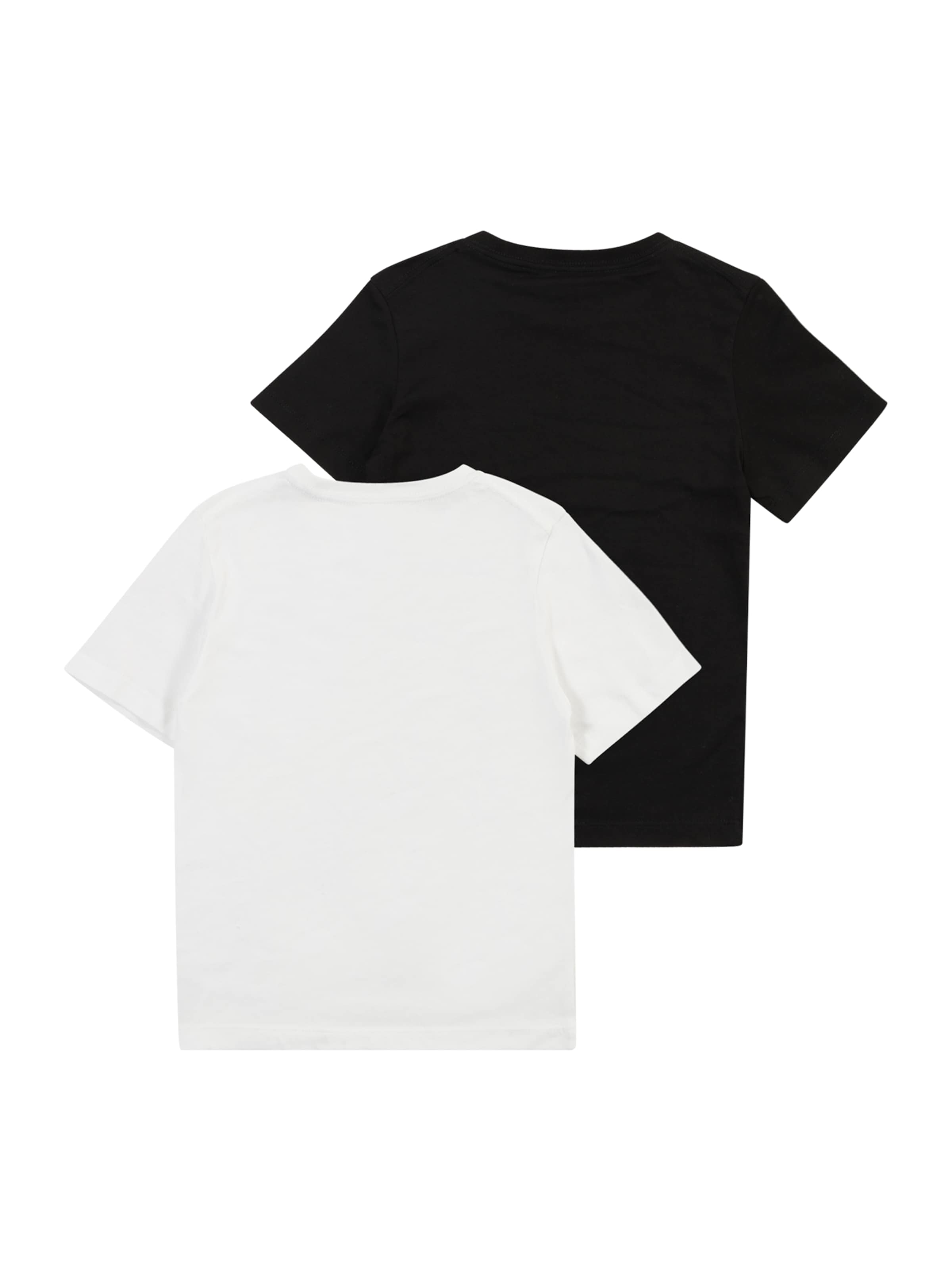 Calvin Klein Jeans Marškinėliai 'INSTITUTIONAL' juoda / balta