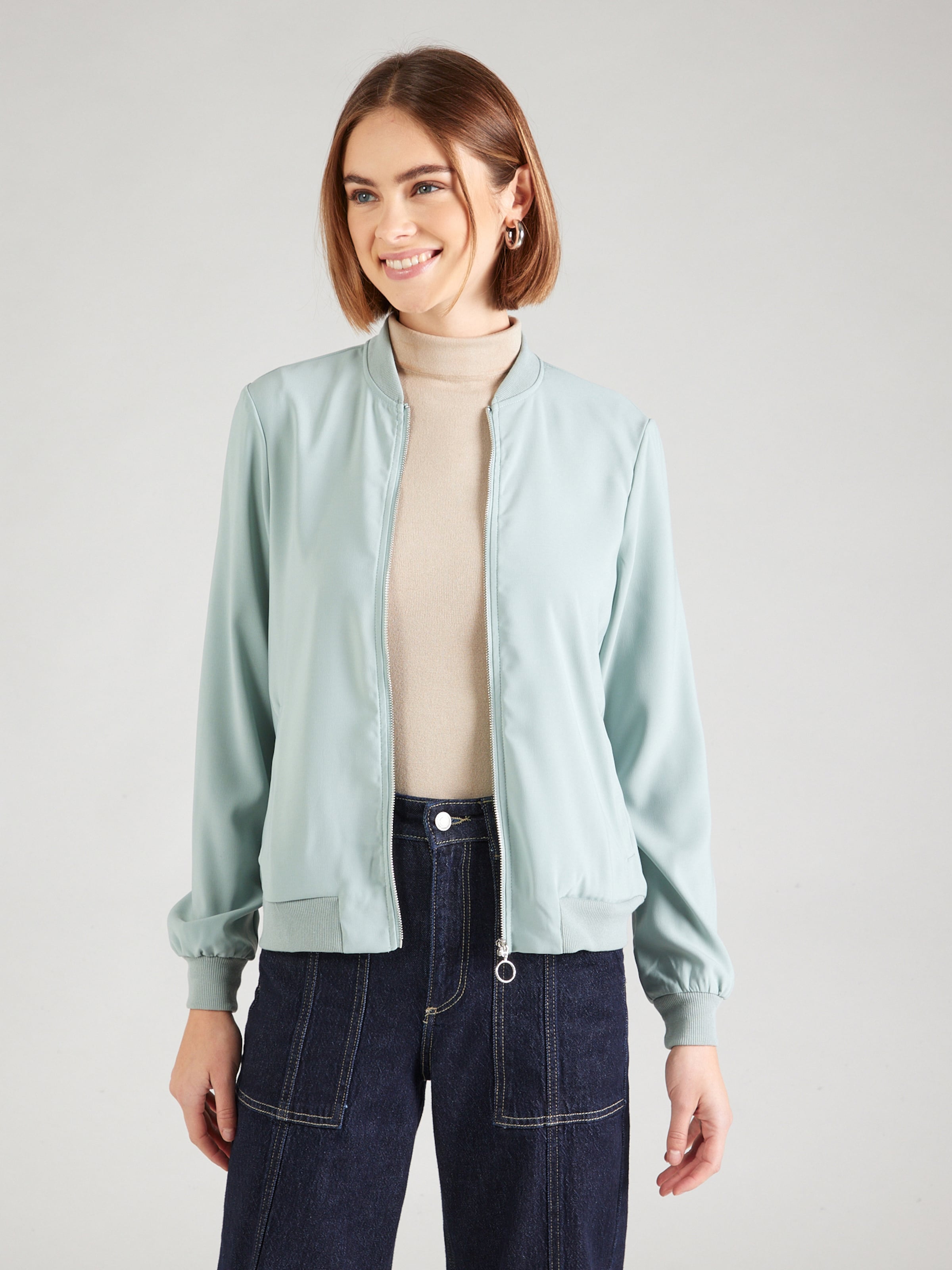 VERO MODA Demisezoninė striukė 'VMCoco' mėtų spalva