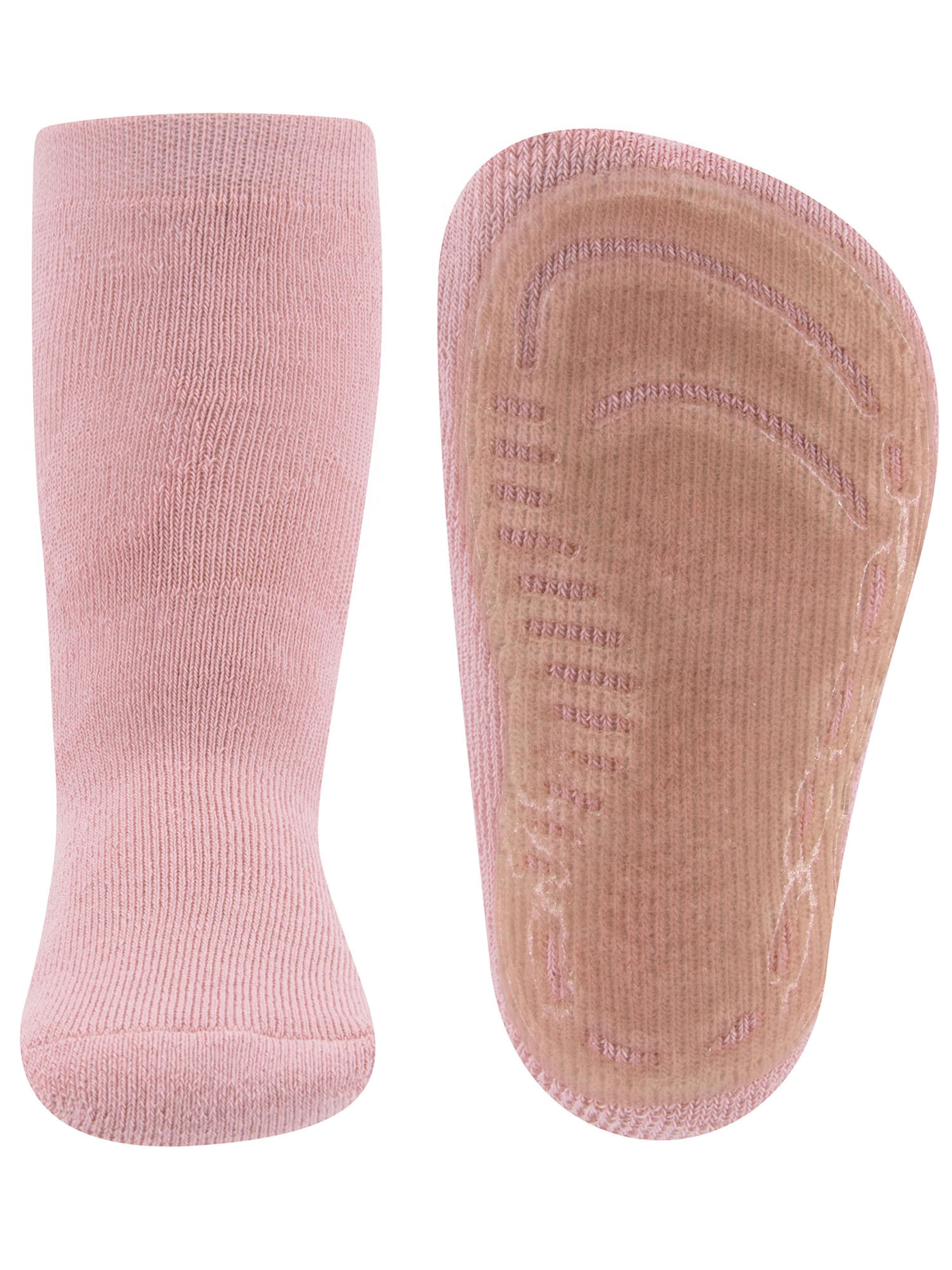 EWERS Kojinės 'Swan' ruda / baklažano spalva / ryškiai rožinė spalva / juoda