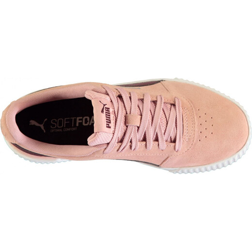 puma carina suede ladies trainers