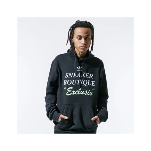 Bluza męska adidas Essentials Hoodie FL czarna GK9057 ᐘ Desportivo