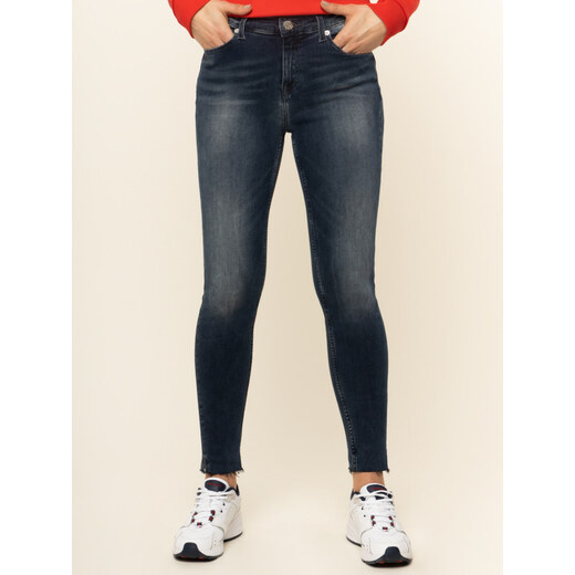 Tommy Jeans Nora Mid Rise DW0DW074991 Jeansy Skinny Fit - GLAMI.lt
