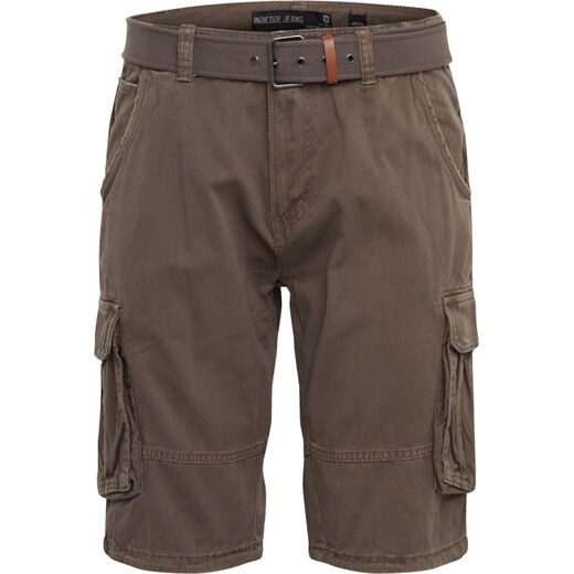 INDICODE JEANS Kelnės 'Monroe' ruda - GLAMI.lt