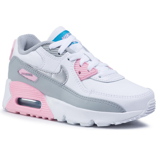 Batai NIKE - Air Max 90 Ltr (PS) CD6867 004 Lt Smoke Grey/Metallic Silver -  GLAMI.lt
