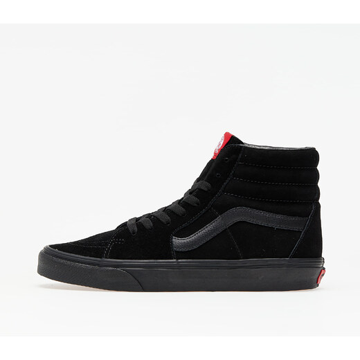 vans sk8 hi black suede