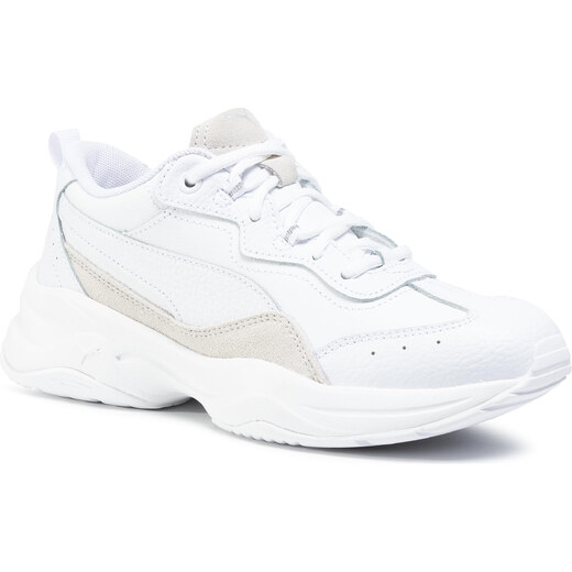 Batai PUMA - Cilia Lux 370282 05 Puma White/Puma White/Silver - GLAMI.lt