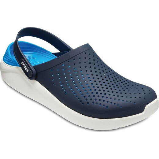 crocs navy white