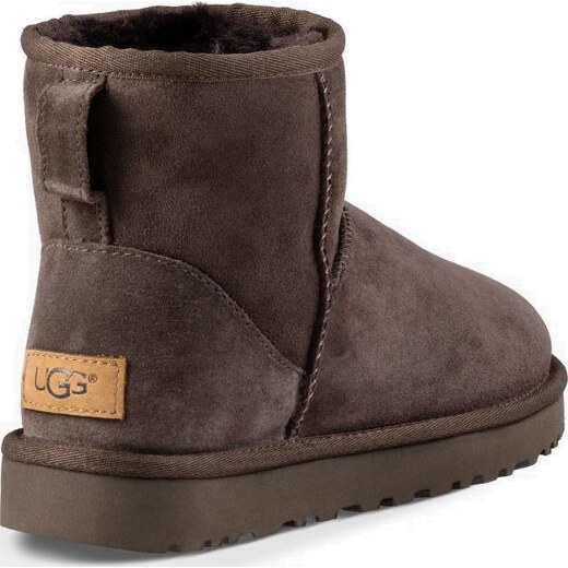 ugg w classic mini ii chocolate