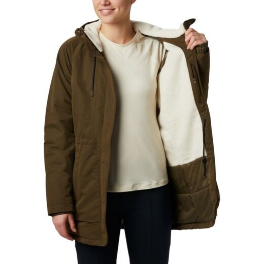 columbia jacket olive green