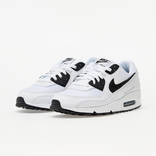 nike air max 90 white white black