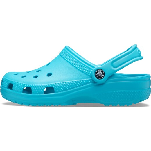 crocs classic clog digital aqua