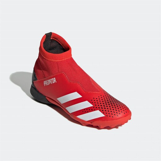 predator 20.3 laceless junior astro turf trainers