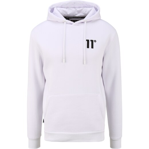 11 Degrees Sweatshirt balta / juoda - GLAMI.lt