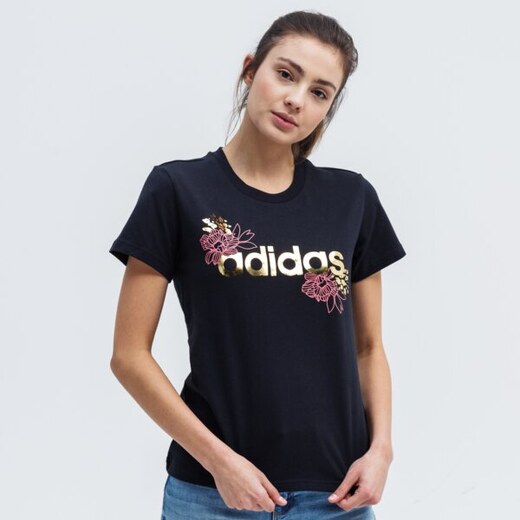 Adidas Marškinėliai W Foil Lin G T Moterims Apranga Marškinėliai GL0962 -  GLAMI.lt