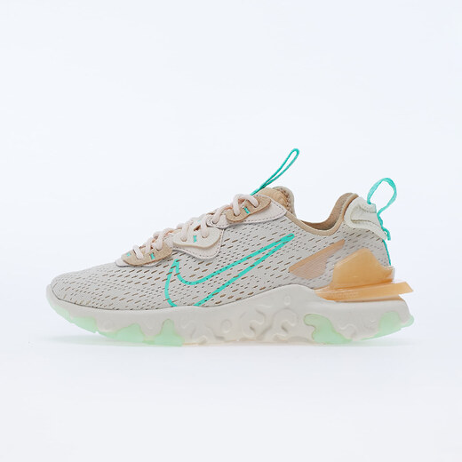 nike react vision pearl white green glow